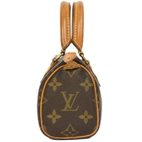 Louis Vuitton Mini Speedy Monogram Handbag Pouch - Picture 3 of 6